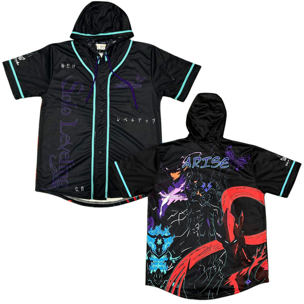 Arise - Hooded Baseball Jersey