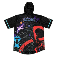 Arise - Hooded Baseball Jersey